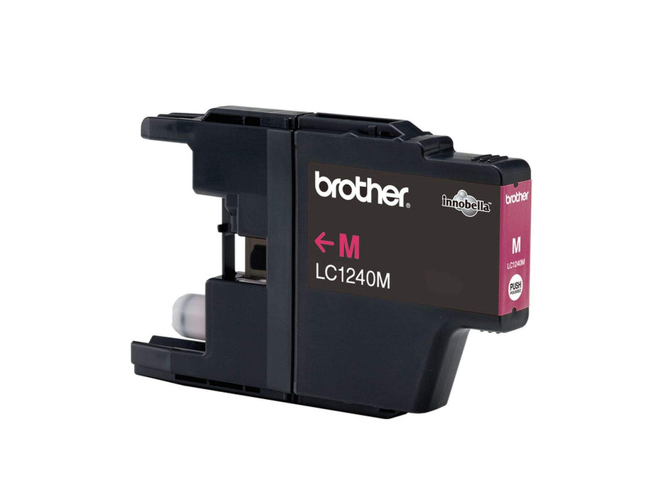 Best Value Brother LC-1240M Inkjet Cartridge, Standard Yield, Magenta, Brother Genuine Supplies