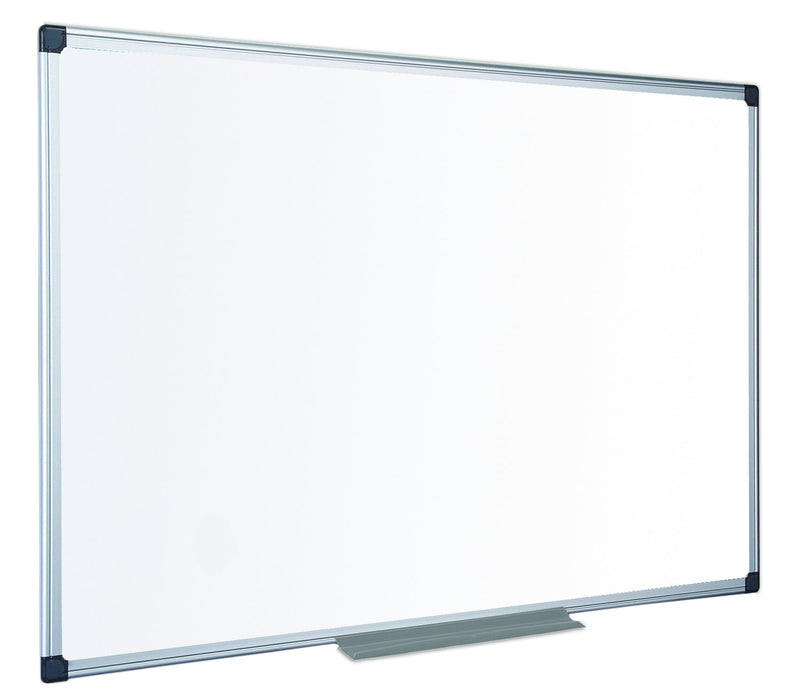 Best Value Bi-Office Maya Gridded Magnetic Aluminium Framed Whiteboard 120x90