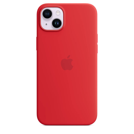 Apple - (PRODUCT) RED - back cover for mobile phone - MagSafe compatibility - silicone - red - for iPhone 14 Plus