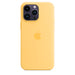 Apple - Back cover for mobile phone - with MagSafe - silicone - sunglow - for iPhone 13 Pro Max