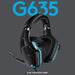 Best Value Logitech G635 7.1 Surround Sound Gaming Headset - Lightsync RGB