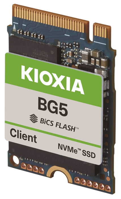 KIOXIA BG5 Series KBG50ZNS1T02 - SSD - 1024 GB - client - internal - M.2 2230 - PCIe 4.0 x4 (NVMe)