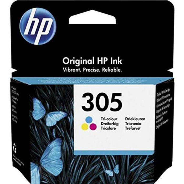 HP 305 - 2 ml - colour (cyan, magenta, yellow) - original - ink cartridge - for Deskjet 1255, 23XX, 27XX, 41XX, DeskJet Plus 41XX, ENVY 60XX, 64XX, ENVY Pro 64XX