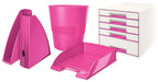 Leitz WOW Letter Tray 5226 A4 Pink 25.5 x 35.7 x 7 cm