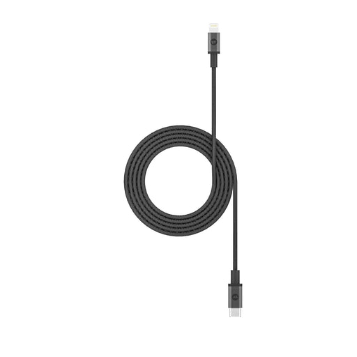 ZAGG mophie - Lightning cable - 24 pin USB-C male to Lightning male - 1.8 m - black - for Apple iPad/iPhone/iPod (Lightning)