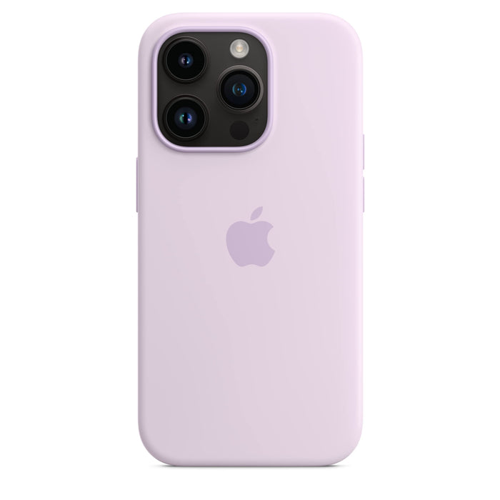 Apple - Back cover for mobile phone - with MagSafe - silicone - lilac - for iPhone 14 Pro