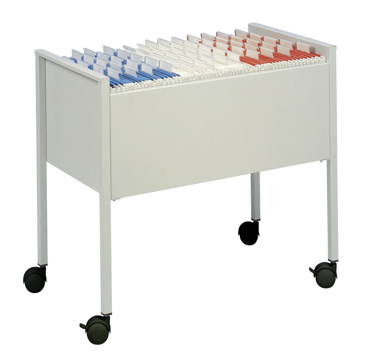 Best Value Durable 309710 Standard Suspension File Trolley,Grey