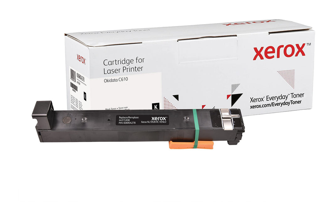 Everyday - Black - compatible - toner cartridge (alternative for: OKI 44315308) - for OKI C610dn, 610dtn, 610n