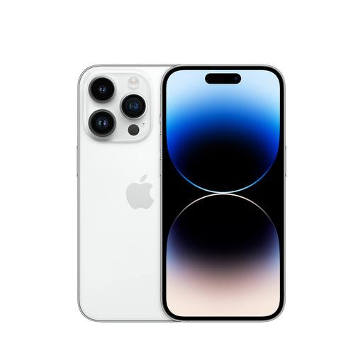 Apple iPhone 14 Pro - 5G smartphone - dual-SIM / Internal Memory 1 TB - OLED display - 6.1" - 2556 x 1179 pixels (120 Hz) - 3x rear cameras 48 MP, 12 MP, 12 MP - front camera 12 MP - silver