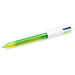 Best Value Bic 4 Colour Fluo Black/Blue/Red/Yellow Highlighter Pack 12