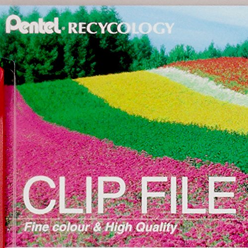 Best Value Pentel Recycology Clip File - Assorted, Pack of 10