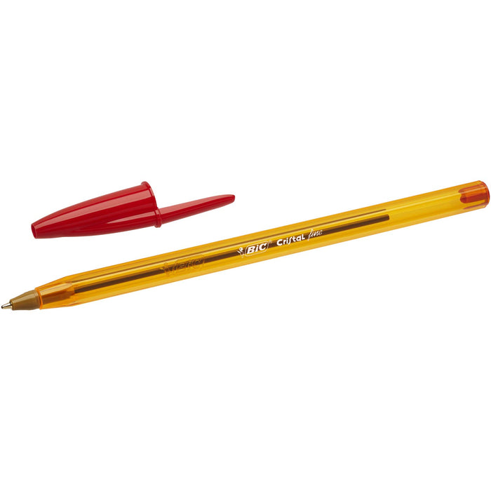 Best Value BIC Cristal Fine 0.8mm Red (Box 50)