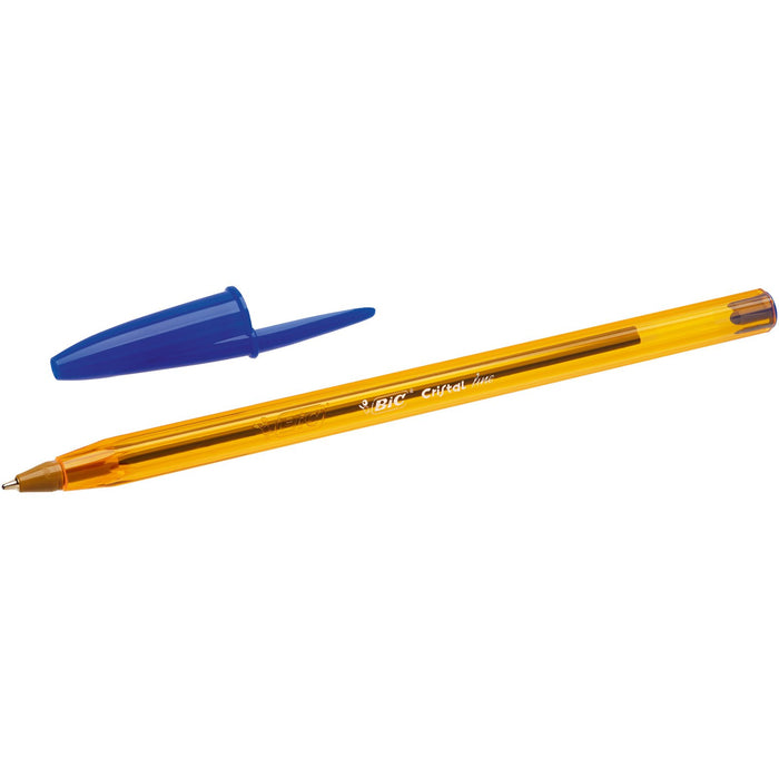 Best Value BIC Cristal Original Fine Ballpoint Pens Blue 50 Box