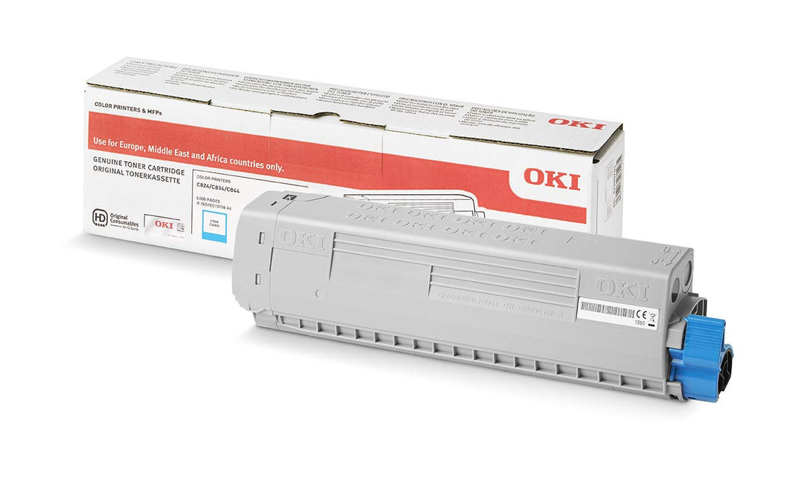 Best Value OKI C824/834/844 Cyan Toner 5K