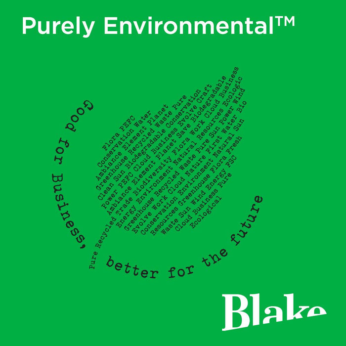 Best Value Blake Purely Environmental C5 162 x 229 mm 90 gsm Nature First Recycled Wallet Self Seal Envelopes (RN024) White - Pack of 500