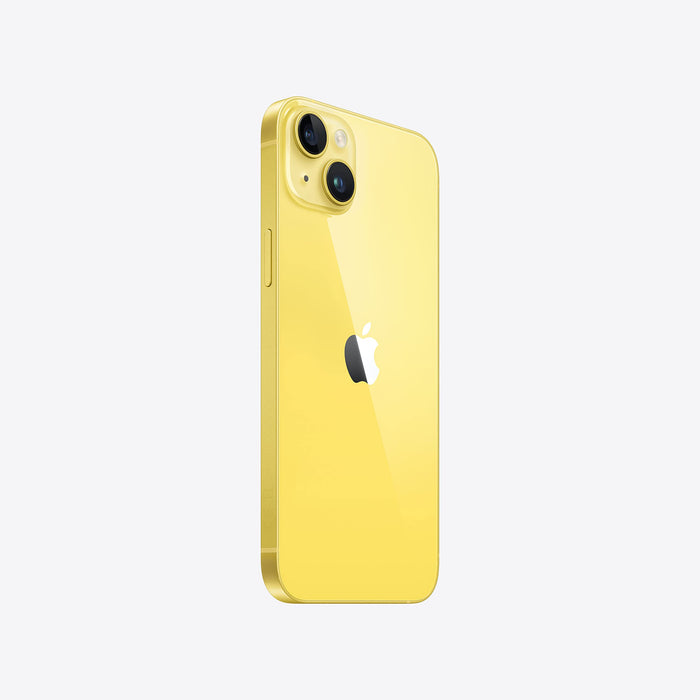 Apple iPhone 14 Plus - 5G smartphone - dual-SIM / Internal Memory 128 GB - OLED display - 6.7" - 2778 x 1284 pixels - 2x rear cameras 12 MP, 12 MP - front camera 12 MP - yellow