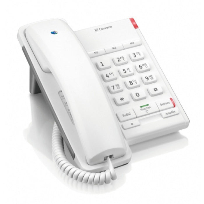 Best Value BT Converse 2100 Corded Telephone, White