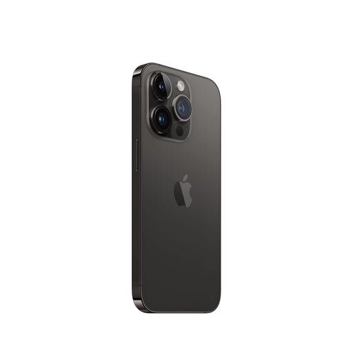 Apple iPhone 14 Pro - 5G smartphone - dual-SIM / Internal Memory 128 GB - OLED display - 6.1" - 2556 x 1179 pixels (120 Hz) - 3x rear cameras 48 MP, 12 MP, 12 MP - front camera 12 MP - space black