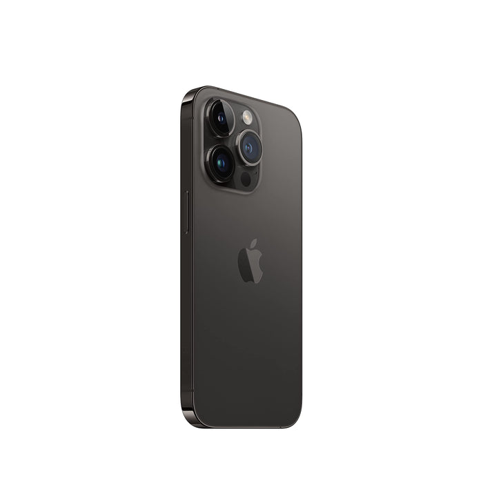 Apple iPhone 14 Pro - 5G smartphone - dual-SIM / Internal Memory 256 GB - OLED display - 6.1" - 2556 x 1179 pixels (120 Hz) - 3x rear cameras 48 MP, 12 MP, 12 MP - front camera 12 MP - space black