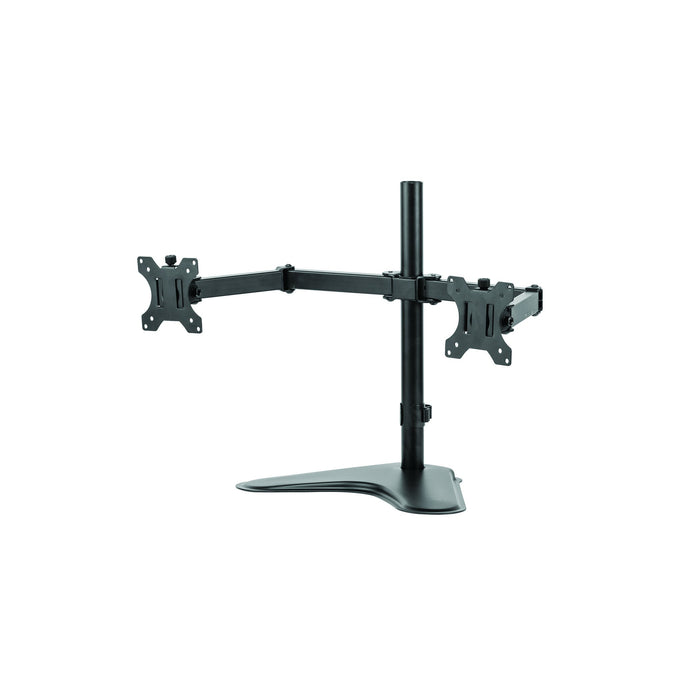 Best Value Fellowes Professional Series Free Standing Dual Horizontal Monitor Arm with Tilt Pan/Rotate Functions