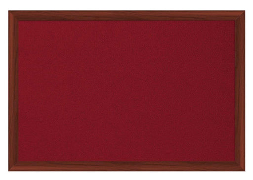 Best Value Bi-Office Earth-It Red Felt 240x120cm Cherry Wood 32 mm DD