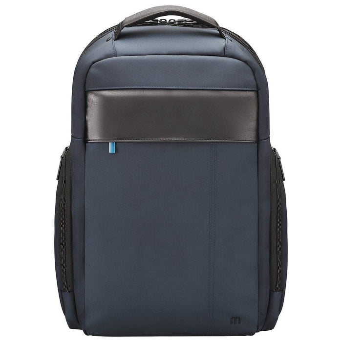 Mobilis 14 to 16 Inch 25 Percent Recycled Executive 3 BackPack Notebook Case Blue