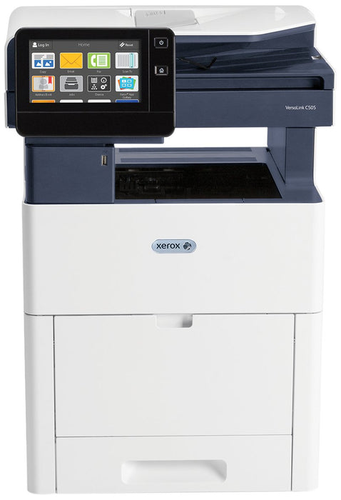 Xerox VersaLink C505V/S - Multifunction printer - colour - LED - 216 x 356 mm (original) - A4/Legal (media) - up to 43 ppm (copying) - up to 43 ppm (printing) - 700 sheets - Gigabit LAN, USB host, NFC, USB 3.0 - Sold