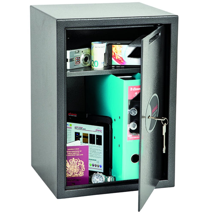 Best Value Phoenix Vela Deposit Home Office Security Safe with Key Lock (Large)