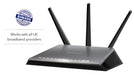 Best Value NETGEAR D7000-200UKS Nighthawk AC1900 Dual Band 600 + 1300 Mbps Wireless (Wifi) VDSL/ADSL Modem Router for Phone Line Connections (BT Infinity, YouView, TalkTalk, EE and Plusnet Fibre)