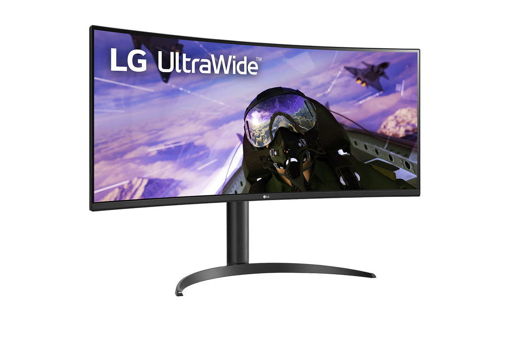 LG 34WP65C 34 Inch Curved UltraWide Quad HD DisplayPort 2x HDMI LED Monitor