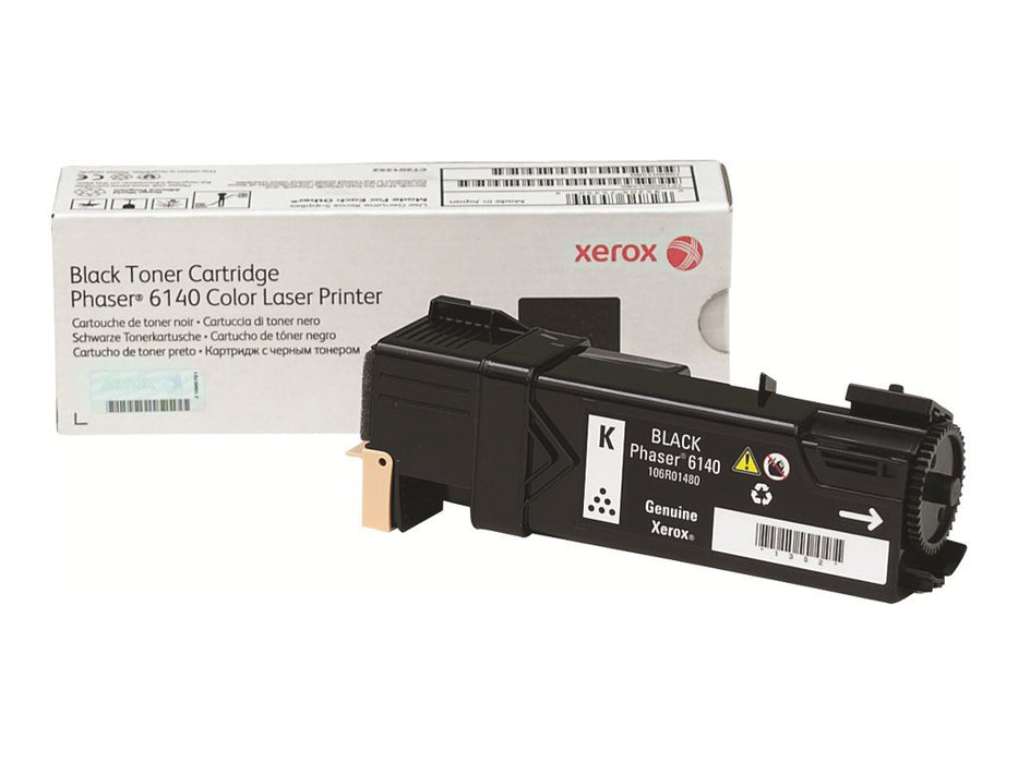 Best Value Xerox 106R01480 Phaser 6140 Black Standard Capacity Toner Cartridge, 2600 Pages