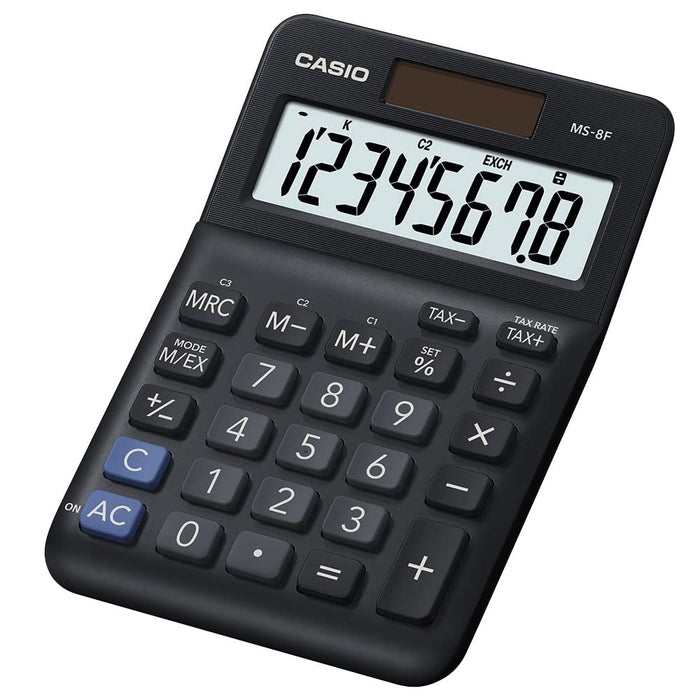 CASIO Destop Calculator MS-8F 8-Digit Black