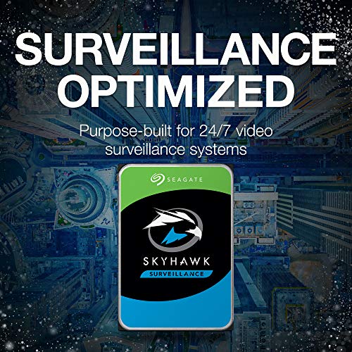 Seagate SkyHawk Surveillance HDD ST1000VX005 - Hard drive - 1 TB - internal - 3.5" - SATA 6Gb/s - 5900 rpm - buffer: 64 MB