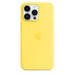 Apple - Back cover for mobile phone - MagSafe compatibility - silicone - canary yellow - for iPhone 14 Pro Max