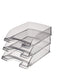 Best Value Leitz A4 Letter Tray, Glass Clear, Plus Range, 52260002