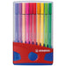 Best Value Premium Felt Tip Pen - STABILO Pen 68 ColorParade 20 assorted colours