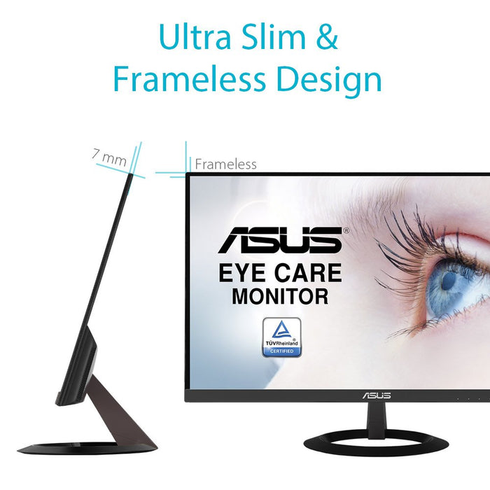 Best Value ASUS VZ229HE 21.5 Inch Monitor, FHD (1920 x 1080), IPS, Ultra-Slim Design, Flicker Free, Low Blue Light, TUV Certified