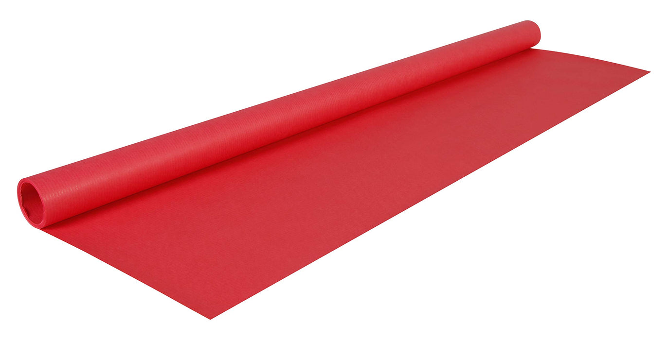 Best Value Clairefontaine Lined Coloured Kraft Paper, 3 x 0.70 m, 65 g - Red