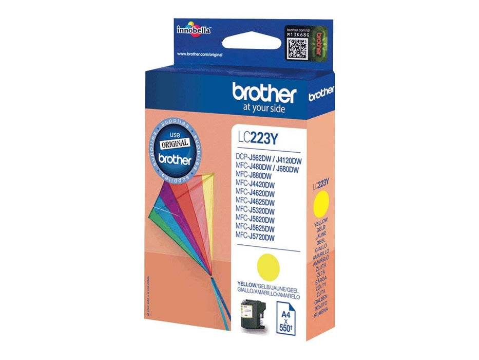 Best Value Brother LC-223Y Inkjet Cartridge, Standard Yield, Yellow