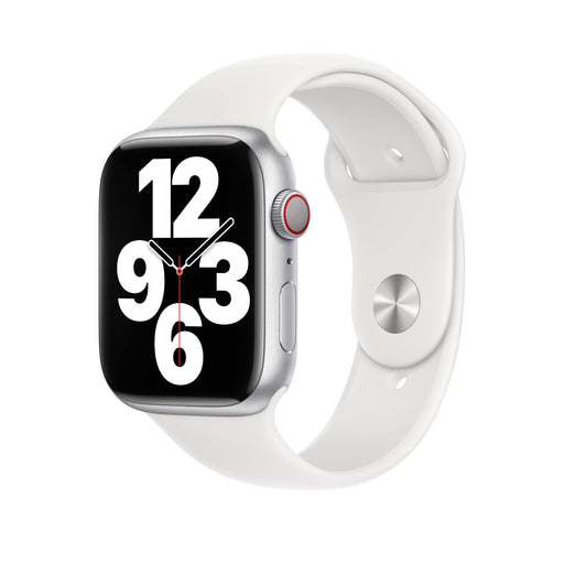 Apple - Band for smart watch - 45 mm - Regular size - white