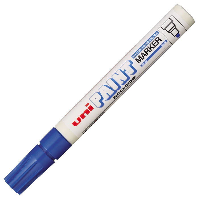 Best Value uni-ball uni Paint Marker Bullet Tip Medium Point Px20 Line Width 2.2-2.8mm Blue Ref 9001923 [Pack 12]