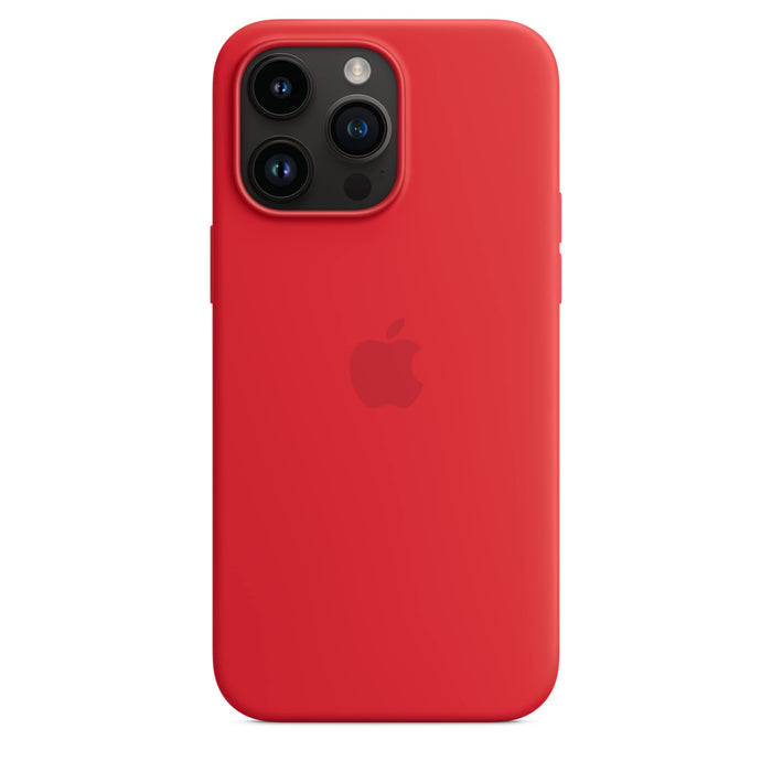 Apple - (PRODUCT) RED - back cover for mobile phone - with MagSafe - silicone - red - for iPhone 14 Pro Max