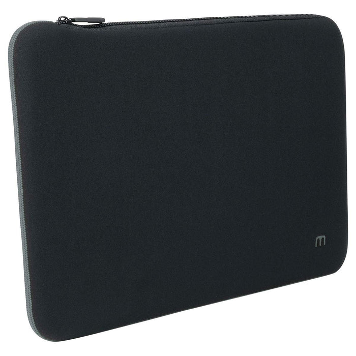 Mobilis 14 to 16 Inch Skin Sleeve Notebook Case Black and Grey