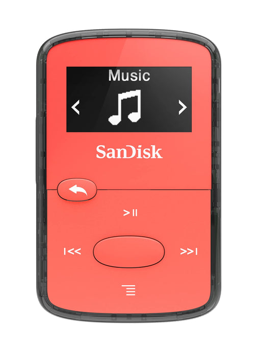 SanDisk Clip Jam 8GB Red MP3 Player