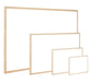 Best Value Q Connect 400x300mm Wooden Frame Whiteboard