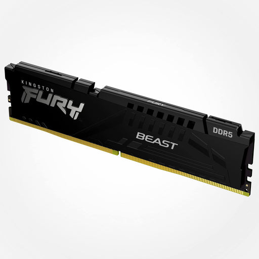 Kingston FURY Beast - DDR5 - module - 16 GB - DIMM 288-pin - 5600 MHz / PC5-44800 - CL36 - 1.25 V - unbuffered - on-die ECC - black