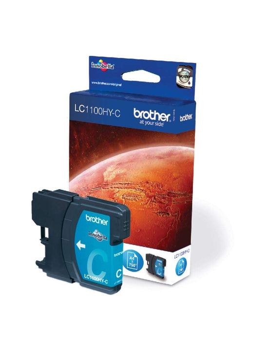 Best Value Brother LC-1100HYC Inkjet Cartridge, High Yield, Cyan, Brother Genuine Supplies