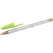 Best Value BIC Cristal Fun Ballpoint Pens Wide Point (1.6 mm) - Lime Green, Box of 20