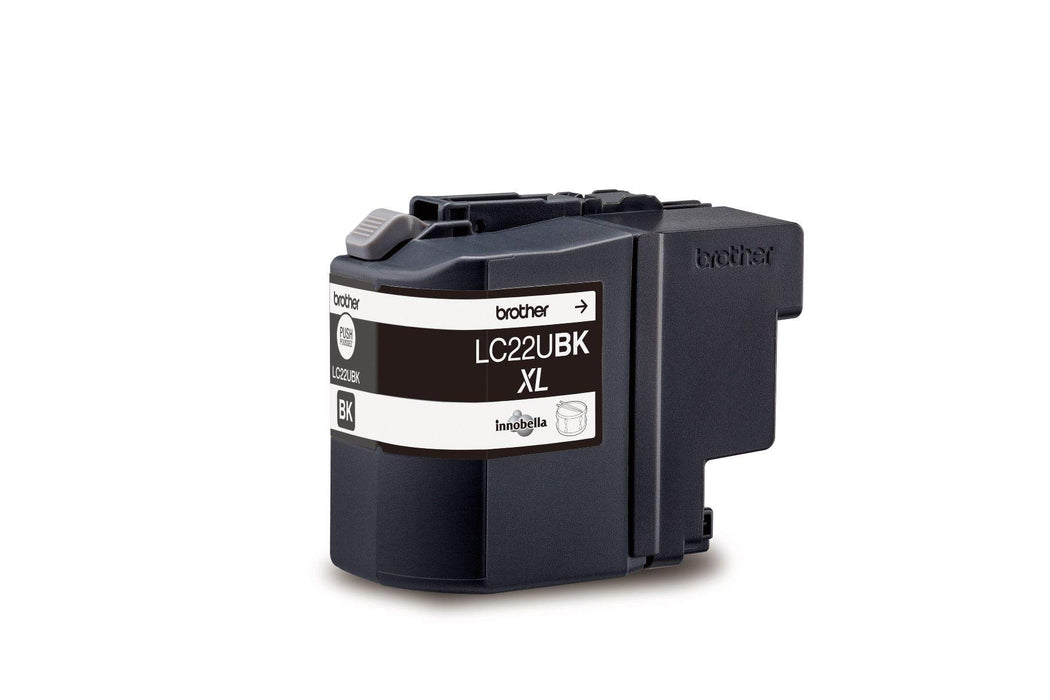 Best Value Brother LC-22UBK Inkjet Cartridge, Super High Yield, Black, Brother Genuine Supplies