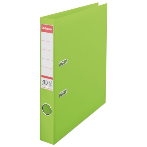 Best Value Esselte No.1 VIVIDA Lever Arch File PP A4 50mm Green PK10